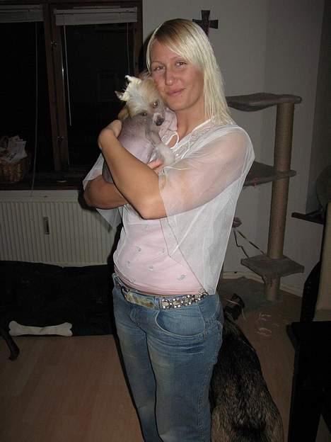 Chinese crested hårløs Elivea - R.I.P. - Mig og moar :) 31-12-06 billede 15