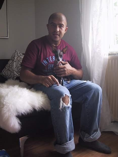 Xoloitzcuintle Fila - Min far og mig. Det er altså hyggeligt. billede 5