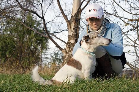 Glathåret foxterrier Hobbi  - mig og hobsen :D       foto:palle r 06 billede 8
