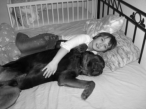 Rottweiler Asan R.I.P. - så er der dømt råhygge med Line... billede 5