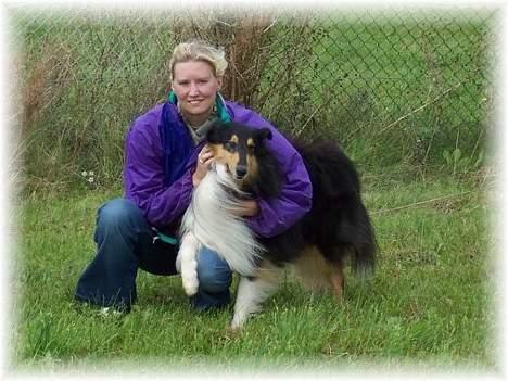 Collie langhåret Sheik - Sheik og mig  billede 13