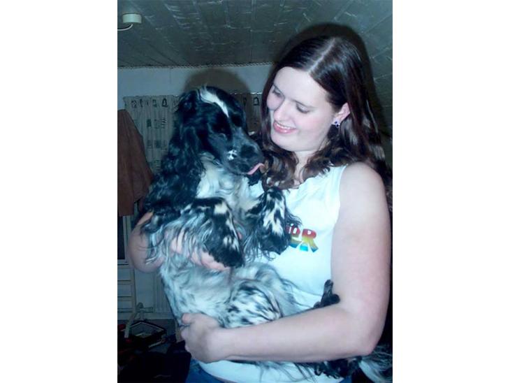 Cocker spaniel Mika - Mika og mig :) billede 1
