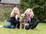 Schæferhund Nathja RIP - 2009/ 13½ ÅR - Fra venstre: Mig, Nathja & Søster :D De to STOLTE hundeejere af Nathja. D. 11 Marts 2009.