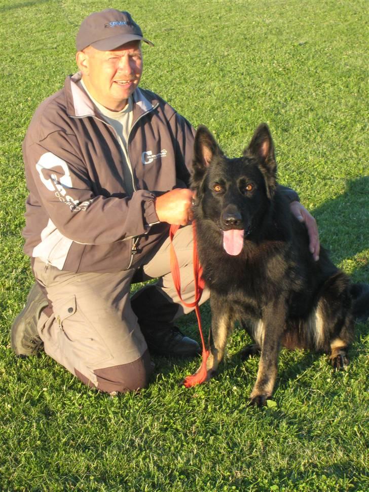Schæferhund Tobila`s Felix - Her troner vi så efter bestået BHP 3 Prøve. billede 19