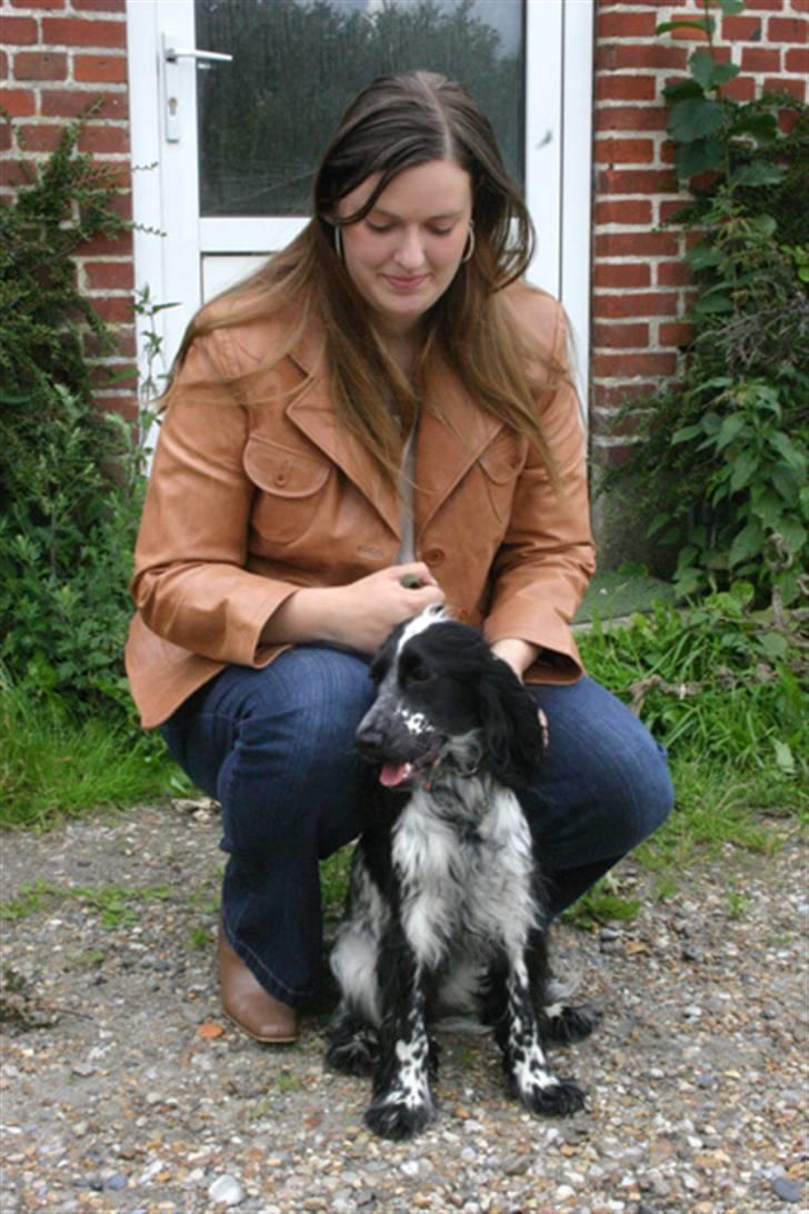 Cocker spaniel Mika - Mika og mig :) billede 16