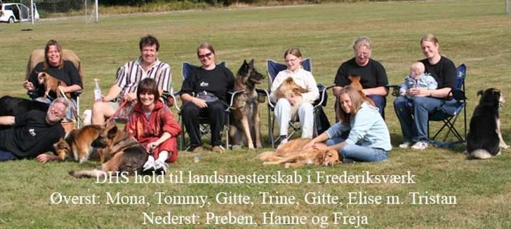 Blanding af racer Lucky - DHS´hold til landsmesterskaberne i Frederiksværk 2005 billede 7