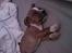 Staffordshire bull terrier Zamzam - Man ligger nu bedst i sengen.. : )