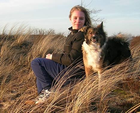 Islandsk fårehund Frøken Smilla - I skagen marts 2007. vores yndlings-gåtur-sted :-) billede 9