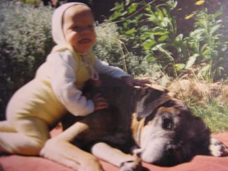 Boxer Mads **DØd** - Gamle Mads.. Og lille mig :p  billede 8