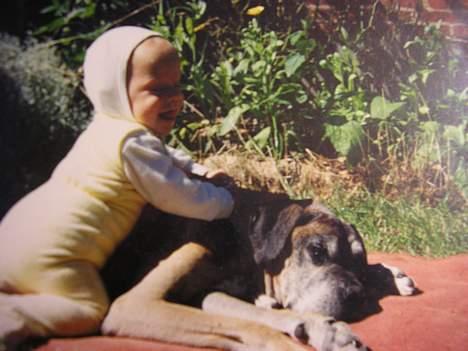 Boxer Mads **DØd** - Gamle Mads.. Og lille mig :p  billede 9