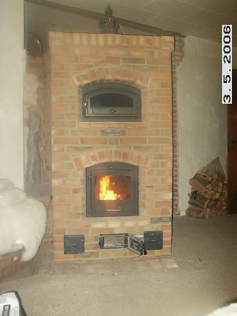 Langhåret Weimaraner Agge - Masseovn, og det er så kun en lille del, der er også en varme bænk og et komfur billede 10