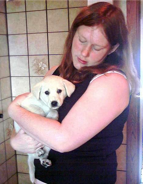 Blanding af racer MY - My og Jeg. da vi lge havde fået hende. billede 4