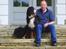 Berner sennenhund Nadia - (død 2007) - Med far ved Liselund