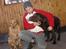 Labrador retriever Tyra - Her er hun med sin "Mand", som vi håber kan lave nogle hvalpe.