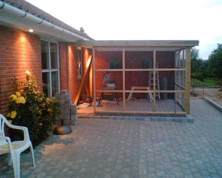 Bygning af kattegård ! billede 10