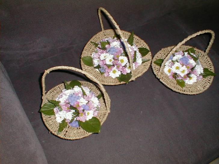 Blomster jeg har lavet. - Små dekorationer lavet til en bekendtes bedstemors fødselsdag. billede 34