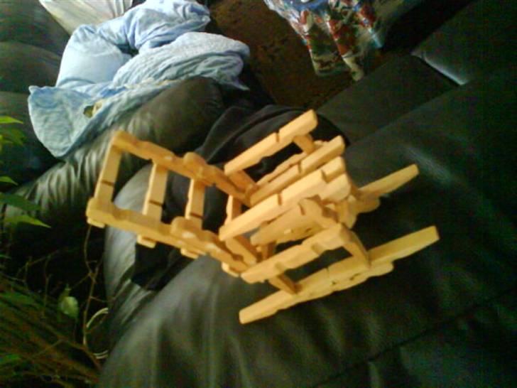 Kreativ - Klemmestol laver jeg ik mere hehe det tog tid billede 9