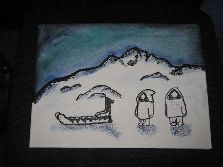 Kreativ - Maleri i gang med farvelægning billede 14