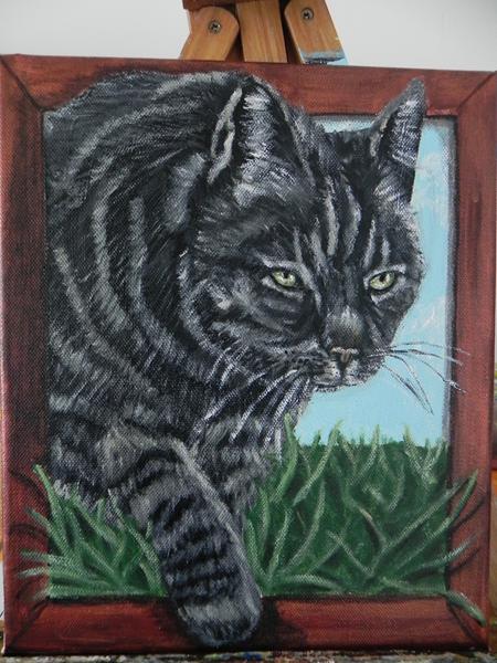 Så er jeg da endelig i gang med et kat :)