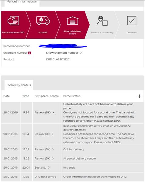 Post Danmark udbringning