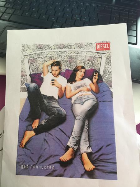 Ved i hvornår dette reklamebillede blev taget?