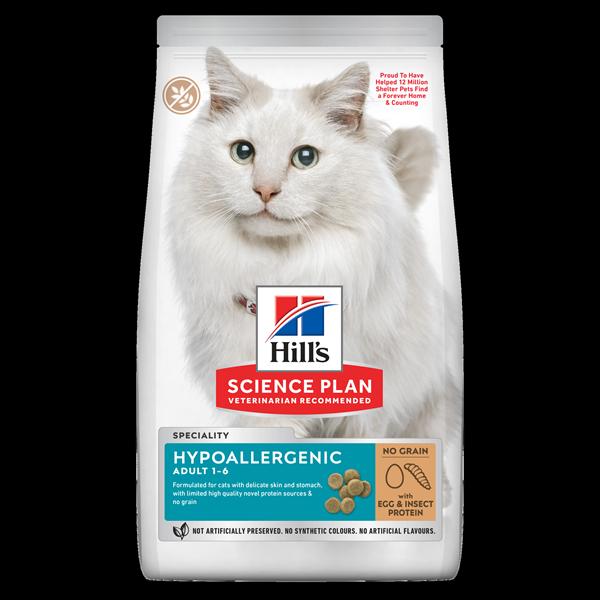 Foder til katte med foderintolerance