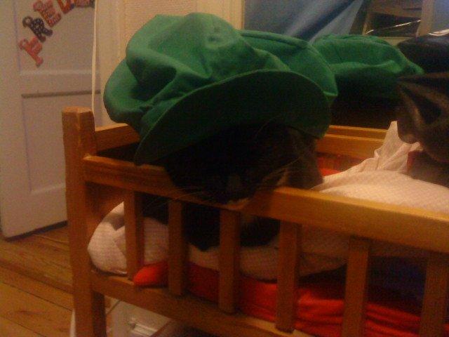 Huskat Filippa - Filippa med min spejderhat på billede 8