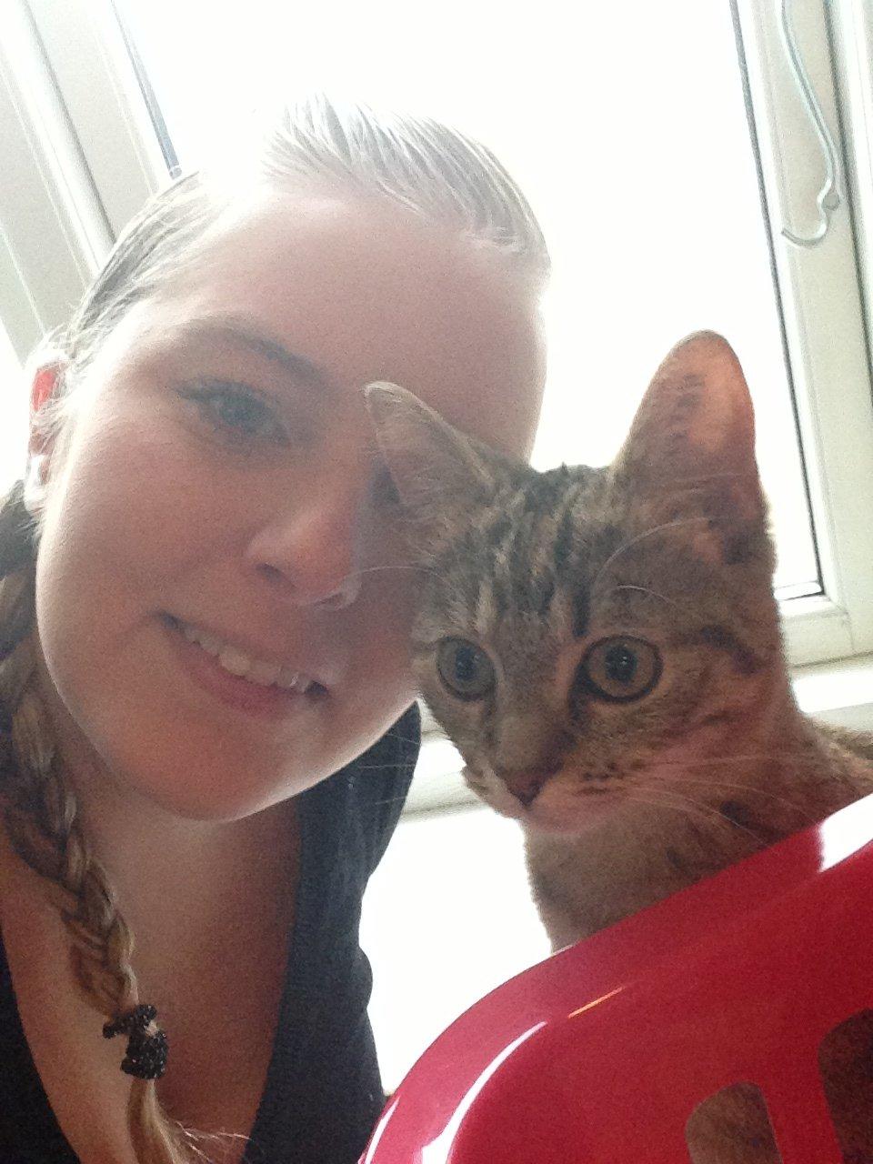 Huskat Bailey <3 - Fotogen er hun skam os (: billede 13