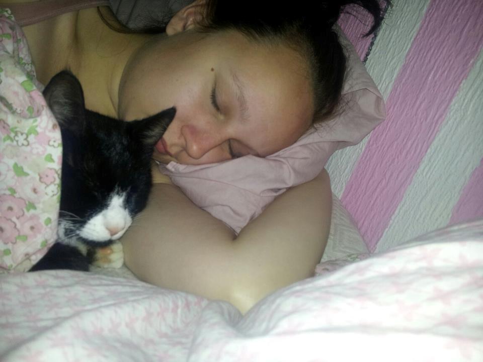 Huskat Jensen - Min mor & jeg der sover <3  billede 9