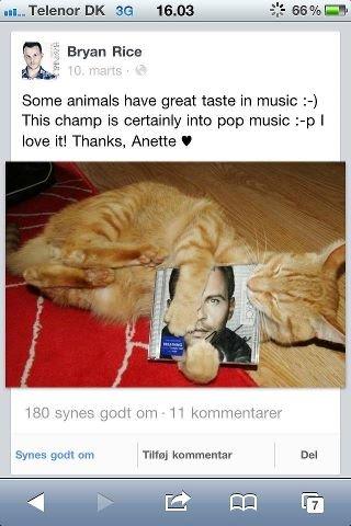 Huskat Elton - Elton har god smag i musik! :) billede 17