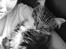 Maine Coon Mibu - ELSKER at sove i "mors" arme.