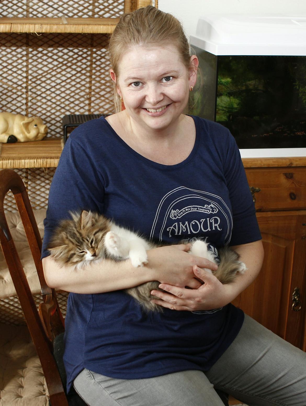 Norsk Skovkat DK SHAGGYTAIL'S OH MY SWEET DIVA  billede 21