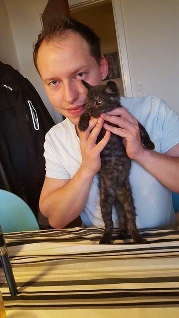 Huskat Luna <3 - her er min mand og Luna ;) billede 5