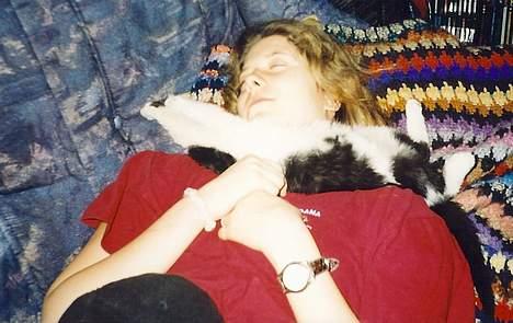 Blanding af racer Simba - Simba og Jeg i 1999.... hvor kær ik =D billede 2