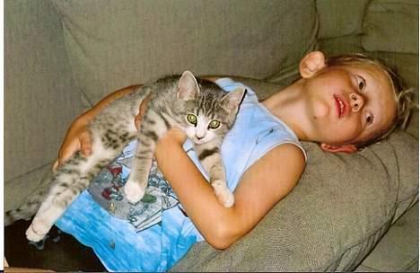 Huskat Katpige født. 21 / 6 - 05 - Katpige og Lucas.. billede 18