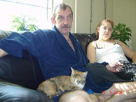 Huskat Lille Mis - her er jeg med far og mette billede 12