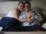 Huskat Trille - Den lille familie: Connie, Christian og lille Trille