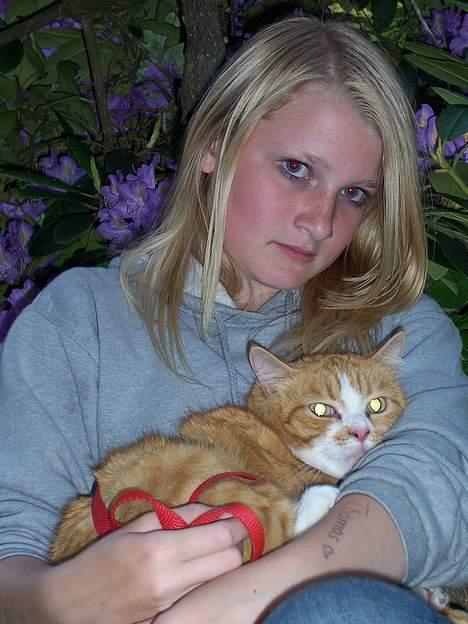 Huskat Thilde <33 - Bella & Thilde 11/6-06 .. beklager billederne er så gamle .. men gode er de billede 2