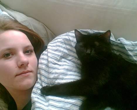 Huskat Simon *savnet* - Putter lige med Sofie (min ejer) billede 8