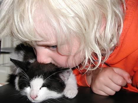 Blanding af racer Oskar - julie (min llle søster) og oskar billede 5