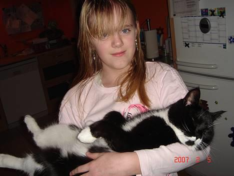 Huskat Spongi Jensen - Her er Spongi og Maria. De hygger billede 1