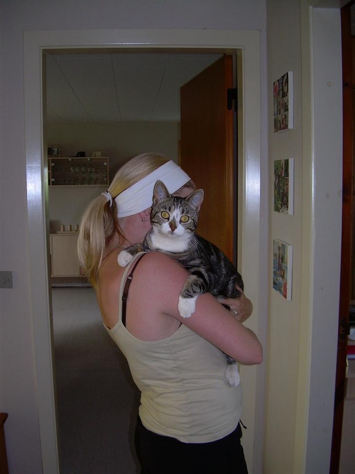 Huskat Gaby - Mig og min ejer.... (Karina) <3 billede 12