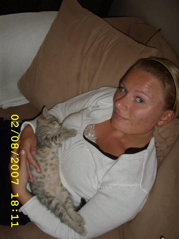 Huskat Mizzi - Putter godt i min nye mors arme. billede 13