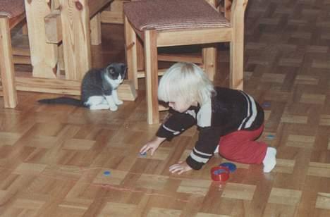 Blanding af racer Knirke - Mig og Knirke. (Da vi fik knirke var jeg kun to år) billede 6