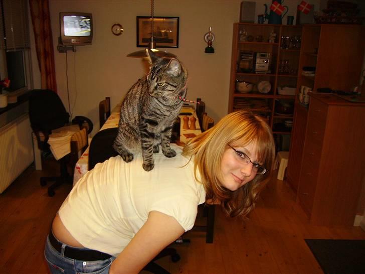 Huskat Nikita - Se hvad vi kan :D:D:D:D Nikita og mig i foråret 2007 billede 11