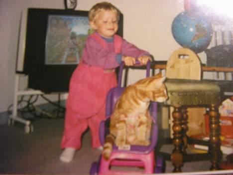 Blanding af racer Miv R.I.P 15/6.06 <3<3 - øhh ja.. den væltede faktisk lidt efter... Ups... Ond igen :p  billede 18