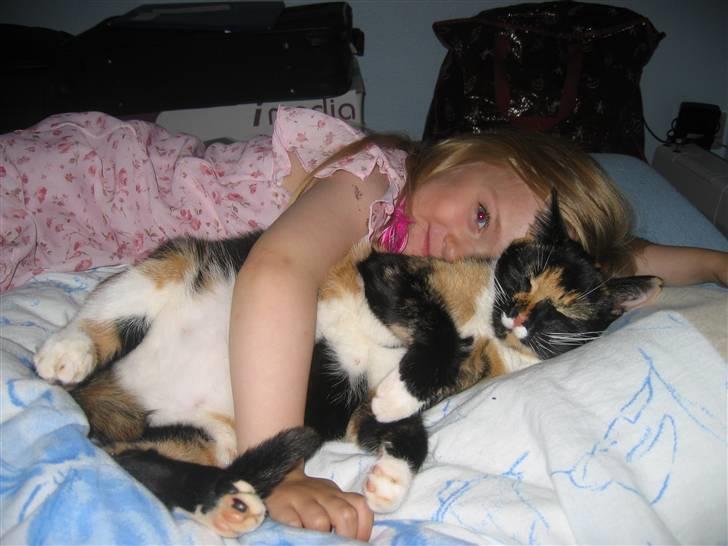 Huskat Darling - Darling putter sig med vores datter. billede 2