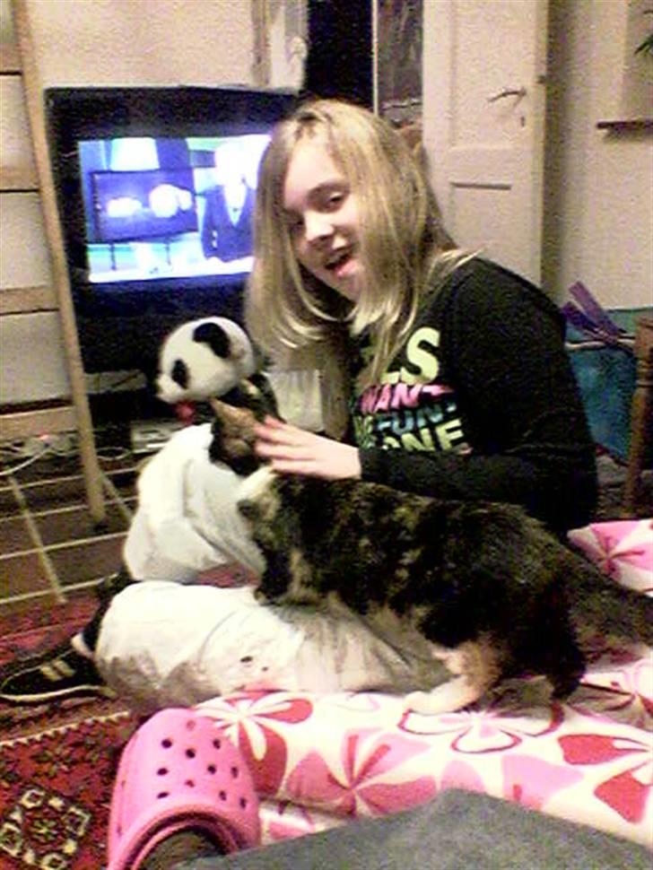 Huskat Perle - Perle og mig selv.. billede 11