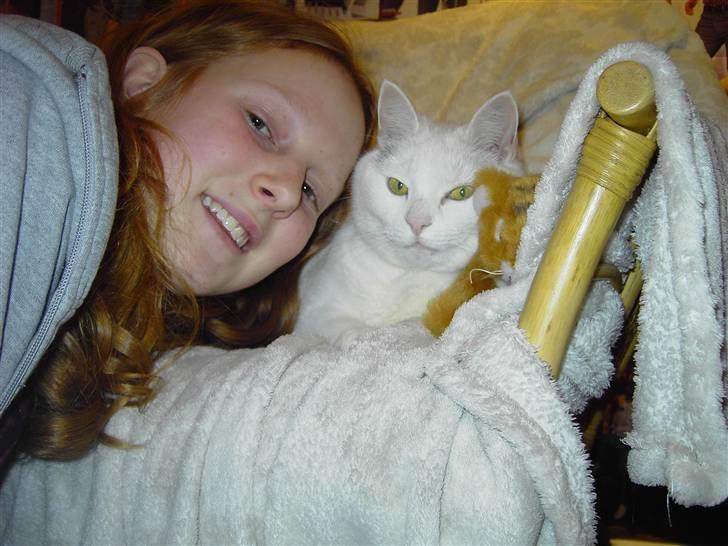 Tyrkisk Angora Lærke - Mig og Lærke (: billede 6