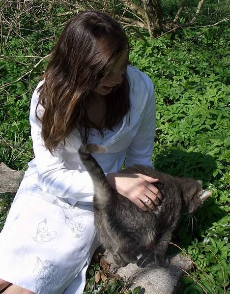 Blanding af racer Sille, *DØD 3/4 -06* - Så skal det siges at 5 sekunder senere pilede hun gennem krattet, tror at hun fik øje på et egern :) billede 8